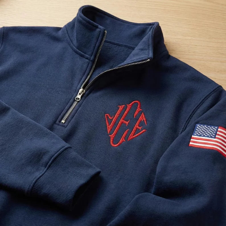 USA Quarter Zip